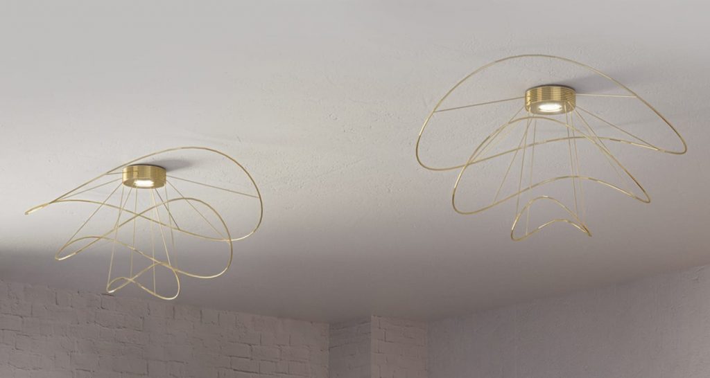 Lámpara de Cielo Hoops | Veneto Mobili